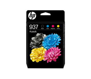 HP 937 Pack de 4 Cartouches d’encre authentiques CMJN