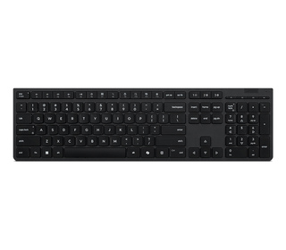 Lenovo 4Y41R64514 clavier maison/bureau RF sans fil + Bluetooth Français Gris