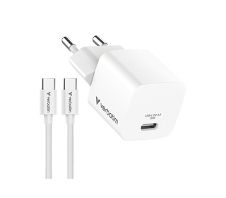 Verbatim 32396 chargeur d'appareils mobiles Universel Blanc Secteur Charge rapide Intérieure