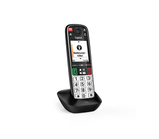Gigaset EASY 500HX Téléphone analog/dect Identification de l'appelant Noir, Argent