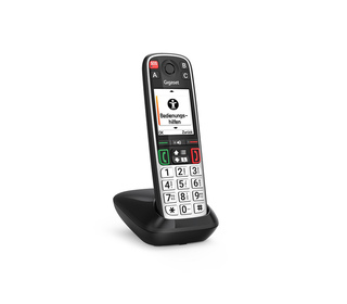 Gigaset EASY 500 Téléphone analog/dect Identification de l'appelant Noir, Argent