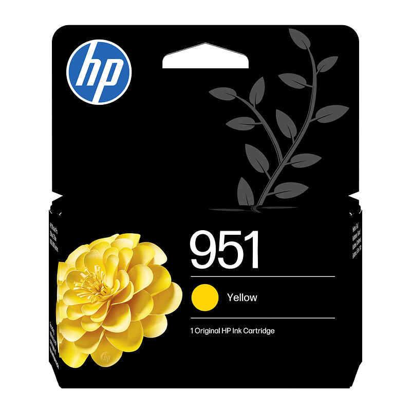 HP Cartouche authentique d'encre jaune 951