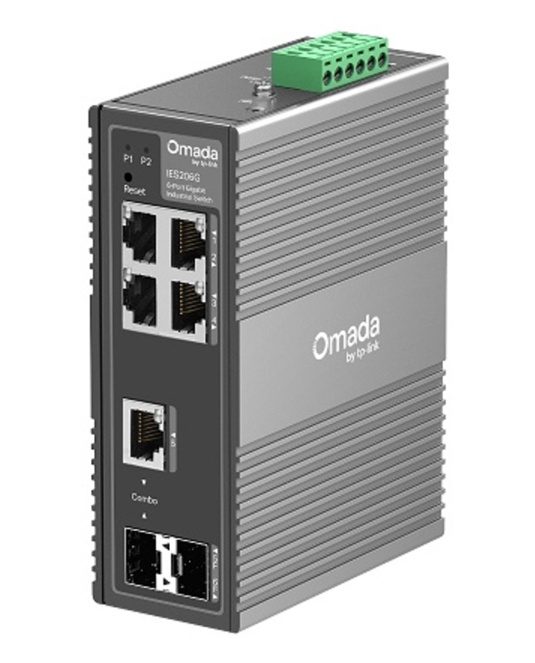TP-Link Omada IES206G commutateur réseau Géré Gigabit Ethernet (10/100/1000) Noir