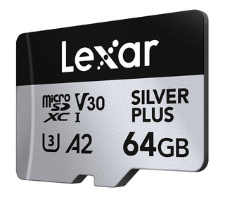 Lexar Professional SILVER PLUS 64 Go MicroSDXC UHS-I Classe 3
