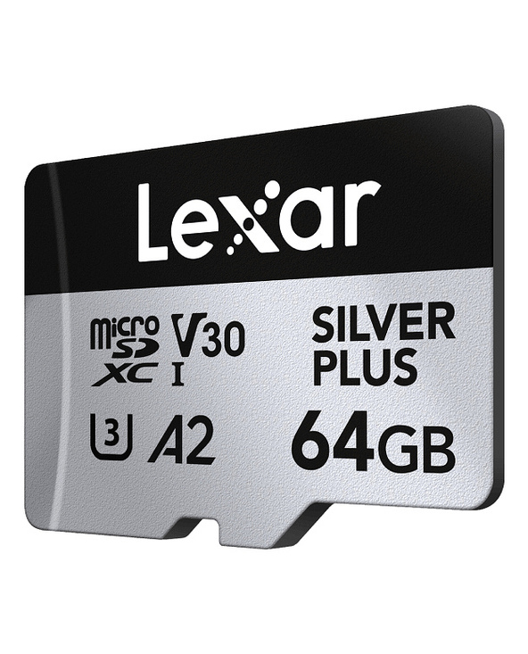 Lexar Professional SILVER PLUS 64 Go MicroSDXC UHS-I Classe 3