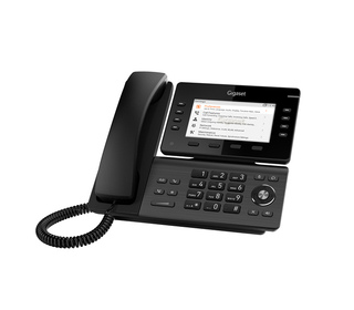 Gigaset P820 IP PRO téléphone fixe Noir TFT