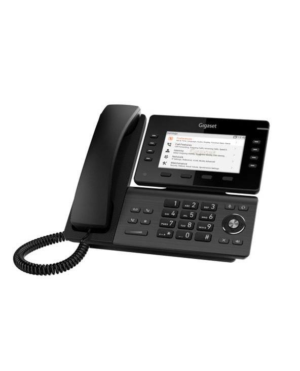 Gigaset P820 IP PRO téléphone fixe Noir TFT