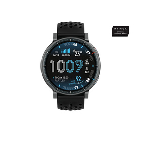 Amazfit Active Max 3,81 cm (1.5") AMOLED Numérique 480x480 pixels Écran tactile Noir