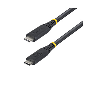 StarTech.com Câble USB4 de 1m, 40 Gbps, Câble USB-C Certifié USB-IF, 240 W PD, 8K 60Hz/4K 240Hz DP2.1 DP40, Gaine TPE, Compatibl