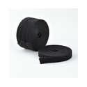 StarTech.com Lot de 4 Rouleaux de Bande Auto-Agrippante de 4,6m, Largeur 1,3 cm, Noir, Attaches de Câbles Réutilisables Coupées 