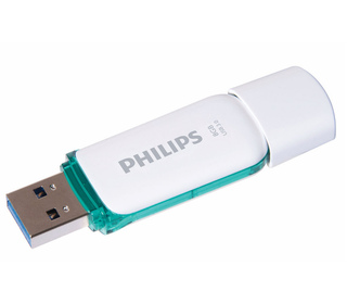 Philips FM08FD75B lecteur USB flash 8 Go USB Type-A 3.2 Gen 1 (3.1 Gen 1) Turquoise, Blanc
