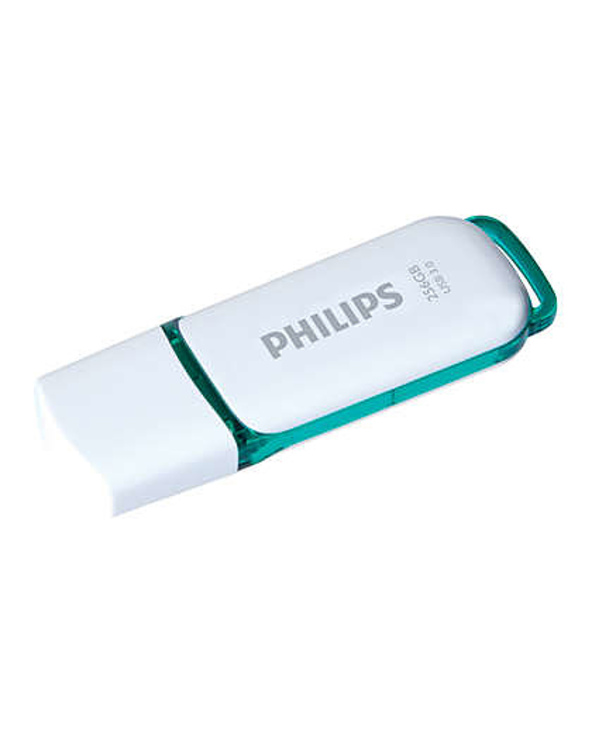 Philips FM25FD75B/10 lecteur USB flash 256 Go USB Type-A 3.2 Gen 1 (3.1 Gen 1) Turquoise, Blanc