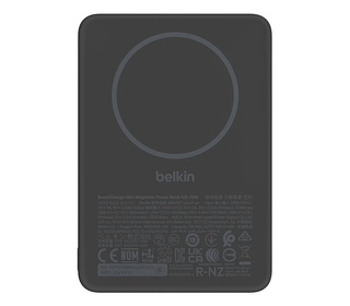 Belkin BPD017HQBK banque d'alimentation électrique 5000 mAh Recharge sans fil Noir