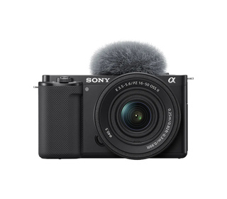 Sony ZV-E10 + E PZ 16-50mm F3.5-5.6 OSS II MILC 24,2 MP CMOS 6000x4000 pixels Noir