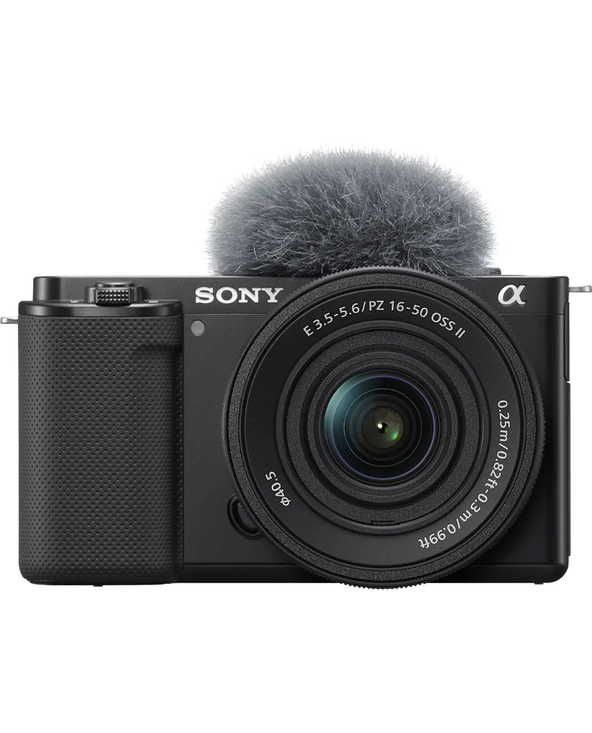 Sony ZV-E10 + E PZ 16-50mm F3.5-5.6 OSS II MILC 24,2 MP CMOS 6000x4000 pixels Noir