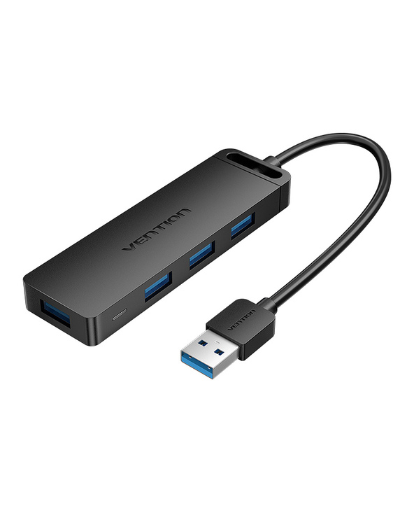 Vention CHLBB hub & concentrateur USB 3.2 Gen 1 (3.1 Gen 1) Type-A 5000 Mbit/s Noir