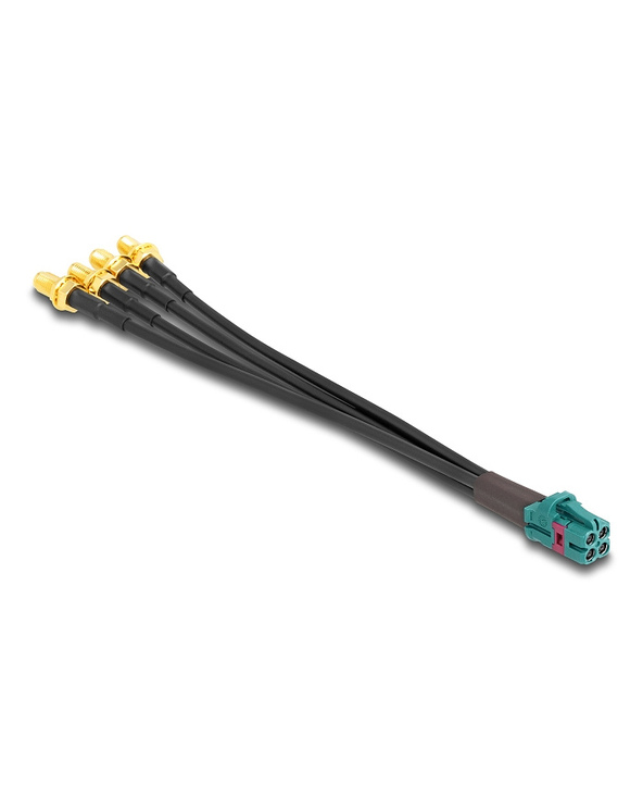 DeLOCK Câble Mini FAKRA Z femelle quad à 4xSMA femelle A-Type Premium