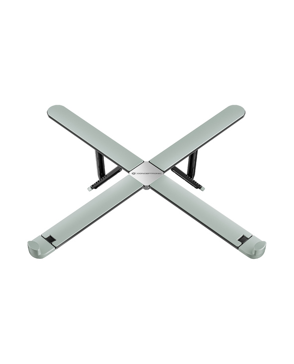 Conceptronic THANA11G Support de livres Supports de Laptop Gris 43,9 cm (17.3")