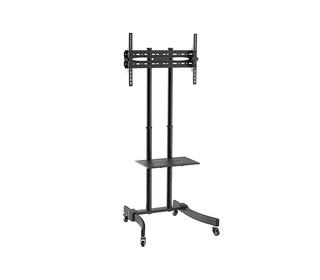 LogiLink BP0026 chariot et support multimédia Noir Ecran plat Panier multimédia