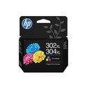 HP 302XL/304XL Cartouche d’encre trois couleurs authentique