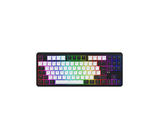 HATOR Rockfall 3 TKL Wireless clavier Gaming USB + RF Wireless + Bluetooth, Aurum Lemon Linear Switches, QWERTZ / QWERTY / AZERT