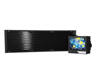 Thermalright Mjolnir Vision 360 BLACK X Boitier PC, Processeur Noir 1 pièce(s)