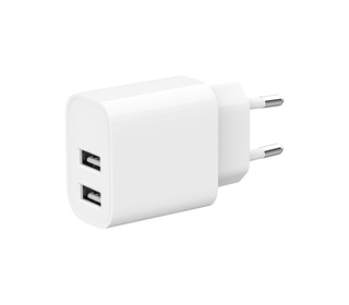Gembird TA-UC-2A12-01 chargeur d'appareils mobiles Smartphone, Smartwatch, Tablette Blanc Secteur Intérieure