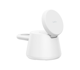 Belkin WIZ052kqWH Smartphone, Casque, Smartwatch Blanc USB Recharge sans fil Charge rapide Intérieure