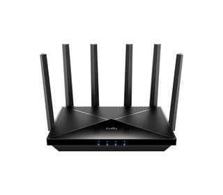 Cudy WR6500 routeur sans fil Gigabit Ethernet Bi-bande (2,4 GHz / 5 GHz) Noir