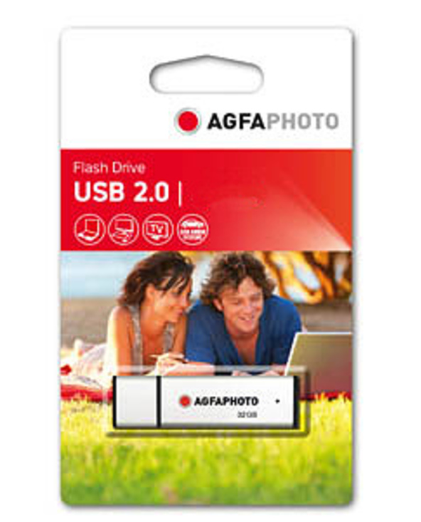 AgfaPhoto 10513 lecteur USB flash 16 Go USB Type-A 2.0 Blanc
