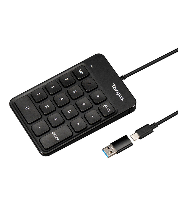 Targus AKP13GL clavier numérique Universel USB Noir