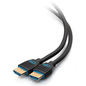 C2G Câble HDMI ultra flexible, haut débit, série de performance de 1,8 m - 4K 60 Hz encastrable dans le mur, certifié CMG (FT4)