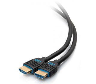 C2G Câble HDMI ultra flexible, haut débit, série de performance de 1,8 m - 4K 60 Hz encastrable dans le mur, certifié CMG (FT4)