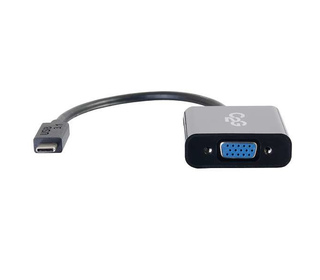 C2G USB3.1-C/VGA adaptateur graphique USB 1920x1200 pixels Noir