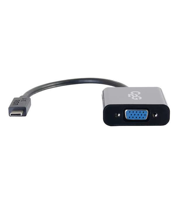 C2G USB3.1-C/VGA adaptateur graphique USB 1920x1200 pixels Noir