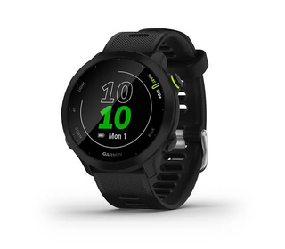 Garmin Forerunner 55 2,64 cm (1.04") MIP 42 mm Numérique 208x208 pixels Noir GPS (satellite)