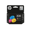 HP 308 Cartouche d’encre authentique Trois couleurs