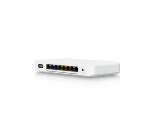 Ubiquiti UDB-Switch 2.5G Ethernet (100/1000/2500) Connexion Ethernet, supportant l'alimentation via ce port (PoE) Blanc