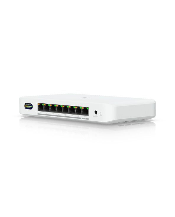 Ubiquiti UDB-Switch 2.5G Ethernet (100/1000/2500) Connexion Ethernet, supportant l'alimentation via ce port (PoE) Blanc