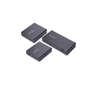 StarTech.com Rallonge et Répartiteur HDMI 2 Ports sur CAT6, 4K 60 Hz, Jusqu'à 70 m, Kit de Distribution HDMI 1x2 sur Ethernet av