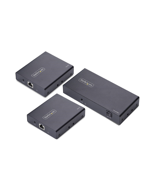 StarTech.com Rallonge et Répartiteur HDMI 2 Ports sur CAT6, 4K 60 Hz, Jusqu'à 70 m, Kit de Distribution HDMI 1x2 sur Ethernet av