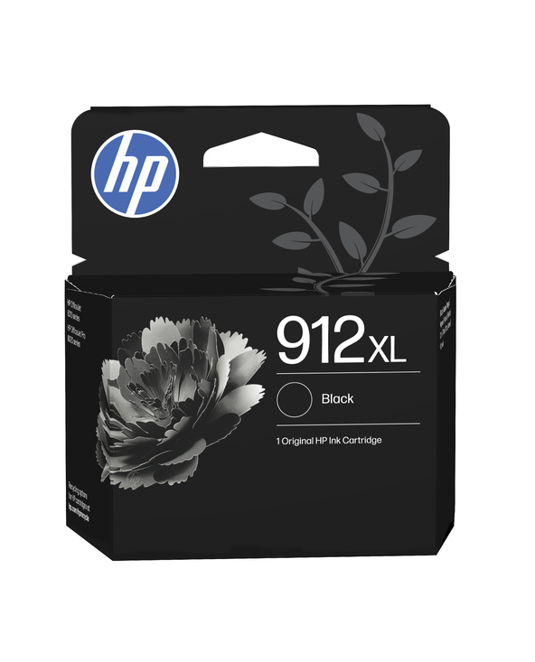 HP 912XL Cartouche d'encre noire authentique, grande capacité
