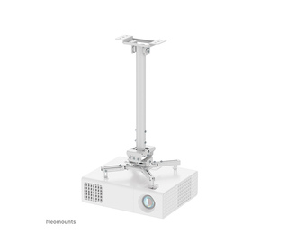 Neomounts CL25-540WH1 Support de plafond pour vidéoprojecteur - h60.5-90.5 cm - installation facile - orientable