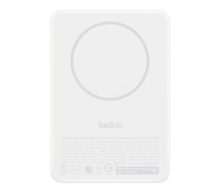Belkin BPD016hqWH 5000 mAh Recharge sans fil Blanc