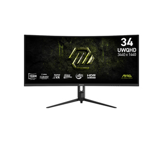 MSI MAG 342CQRF E20 34" LCD UltraWide Quad HD 0,5 ms Noir