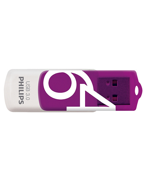 Philips FM64FD00B lecteur USB flash 64 Go USB Type-A 3.2 Gen 1 (3.1 Gen 1) Violet, Blanc