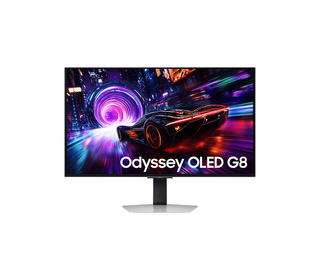 Samsung Odyssey OLED G8 ÉCRAN PC GAMING 32" G81SF 4K UHD 240HZ 4K Ultra HD 0,03 ms Argent