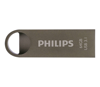 Philips Moon edition 3.1 lecteur USB flash 64 Go USB Type-A 3.2 Gen 1 (3.1 Gen 1) Gris