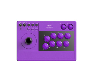 8Bitdo Arcade Stick Purple Edition - Nintendo Switch 1 & 2 - PC Windows