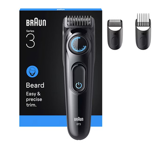 Braun BT3520 tondeuse à barbe Batterie 40 2 cm Noir, Bleu